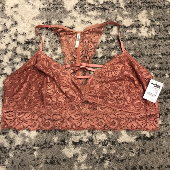Charlotte Russe Other - NWT DUSTY PINK PLUS SIZE BRALETTE